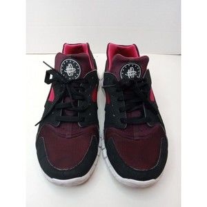 Nike Air Huarache FREE Scarlet Red Black White Sz 10 Mens Shoe 510801-066